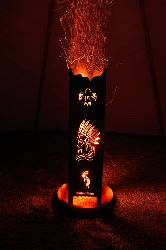 feuersäule indianer